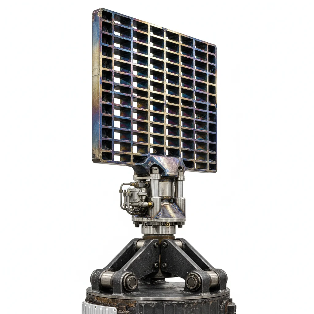 2010 SpaceX Falcon 9 - Grid Fins - Launch Vehicle vehicle