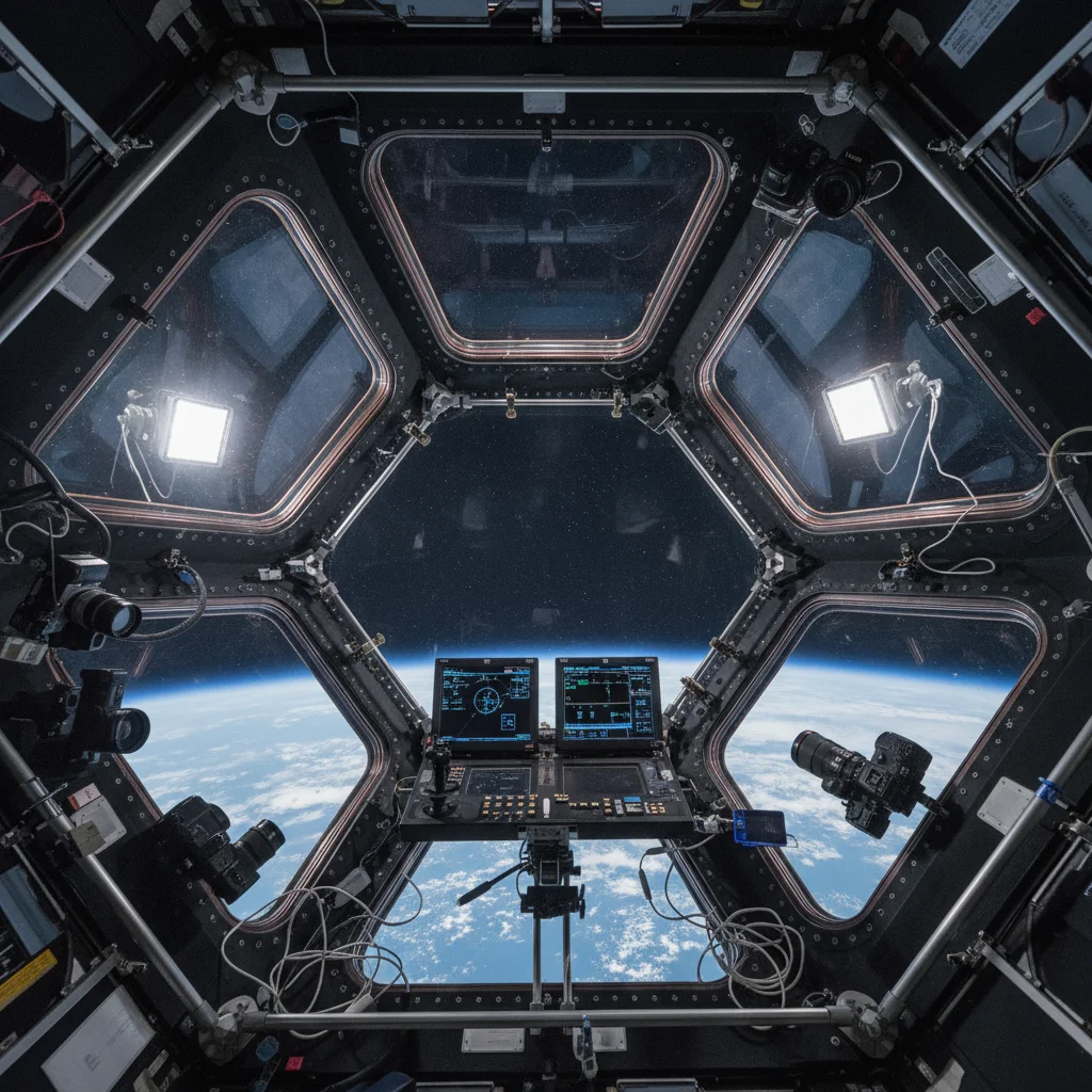 1998 NASA International Space Station - Cupola - Space Station vehicle