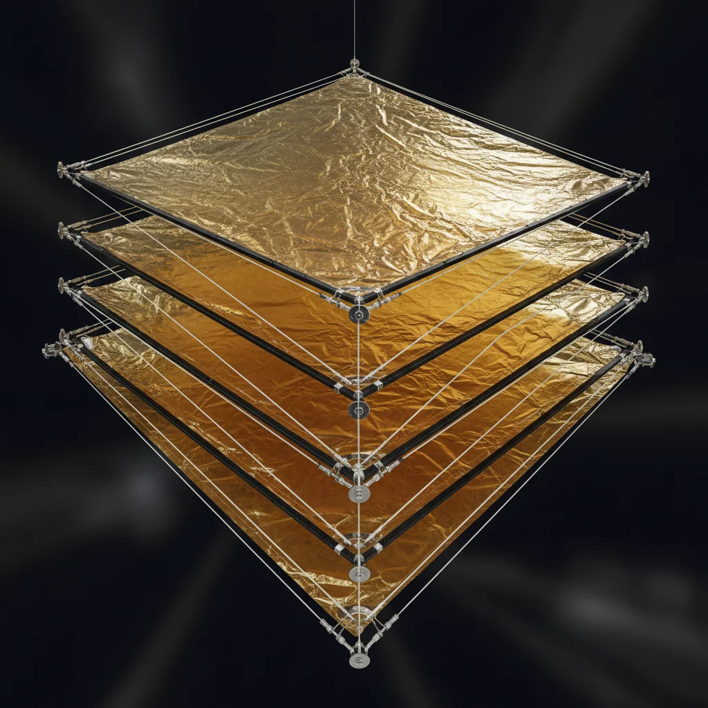 2021 NASA/GSFC James Webb Space Telescope - Sunshield - Satellite vehicle