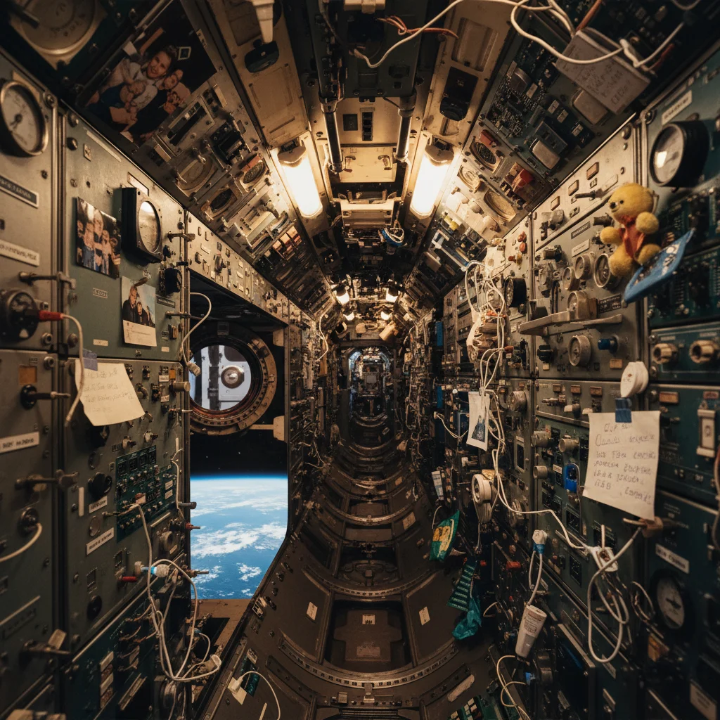 1986 Roscosmos Mir - Core Module - Space Station vehicle