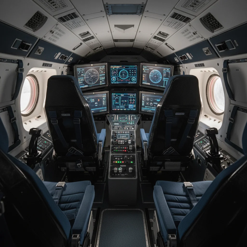 2014 Lockheed Martin Orion MPCV - Cockpit - Crewed Spacecraft vehicle