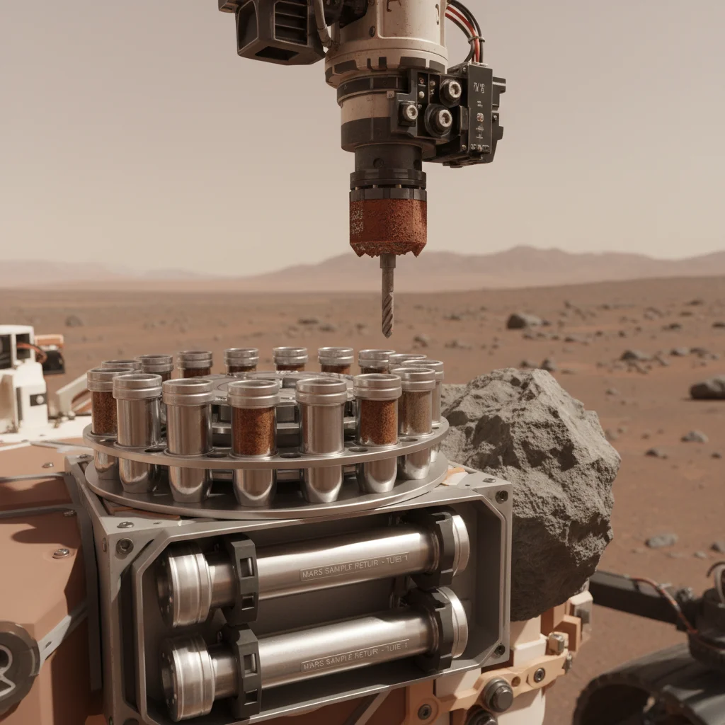 2020 NASA/JPL Perseverance - Sample Cache - Mars Vehicle vehicle