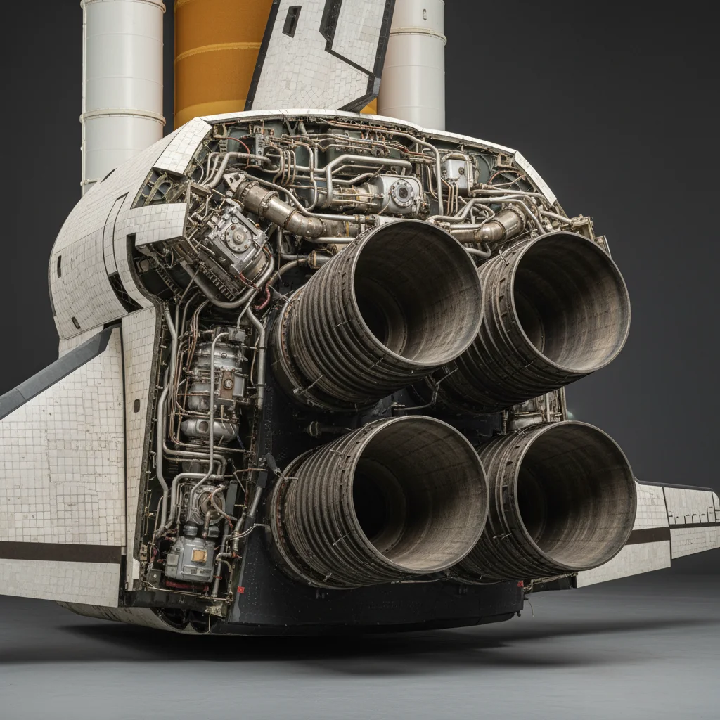 1981 Rockwell/Boeing Space Shuttle - Engines - Space Shuttle vehicle