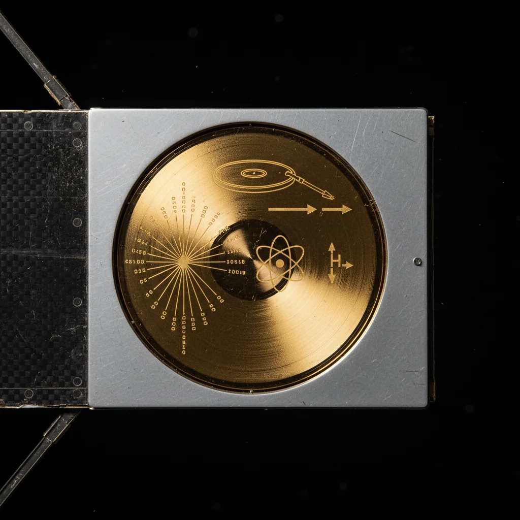 1977 NASA/JPL Voyager 1 - Golden Record - Interplanetary Probe vehicle